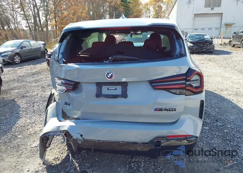 2022 BMW X3 M40I из США, поврежденный, VIN 5UX83DP09N9L00032